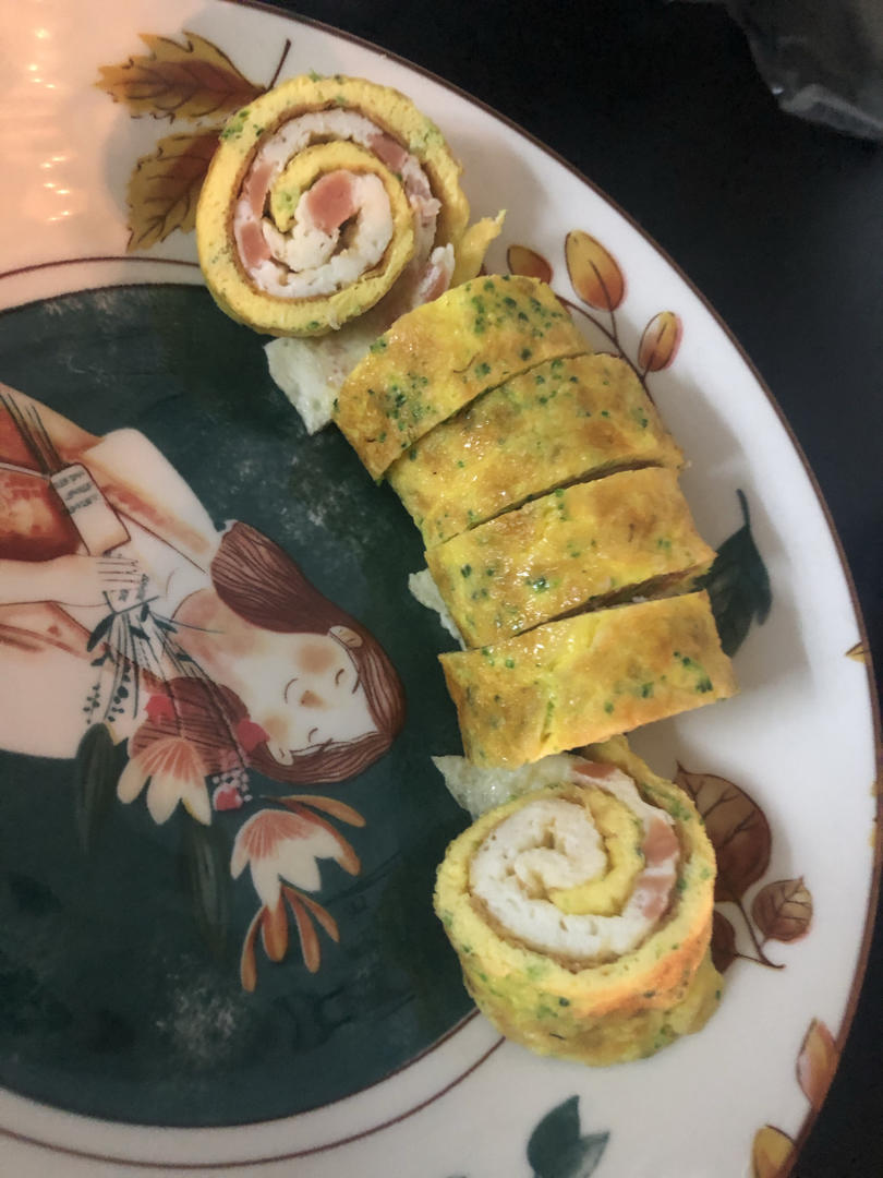 高颜值早餐鸡蛋卷❗️❗️双色鸡蛋卷