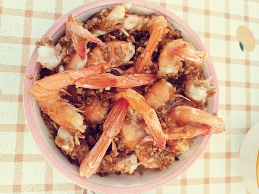 蒜蓉粉丝开背虾