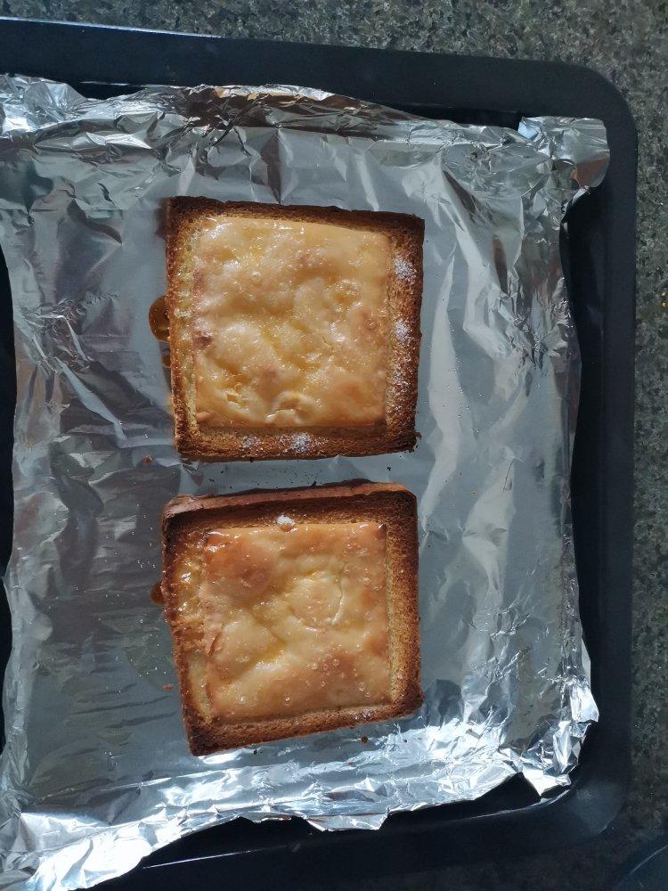 芝士片烤吐司方包