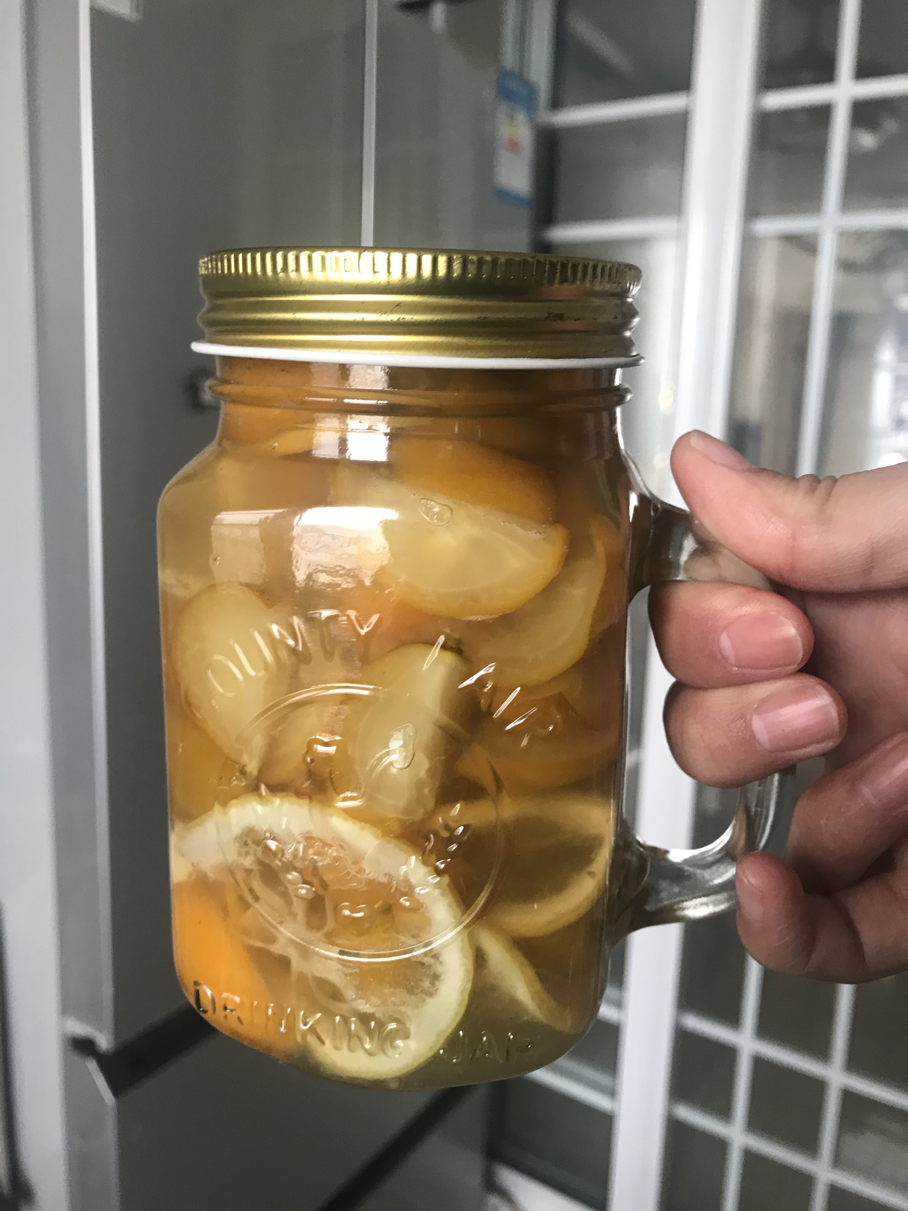 金桔柠檬茶的做法