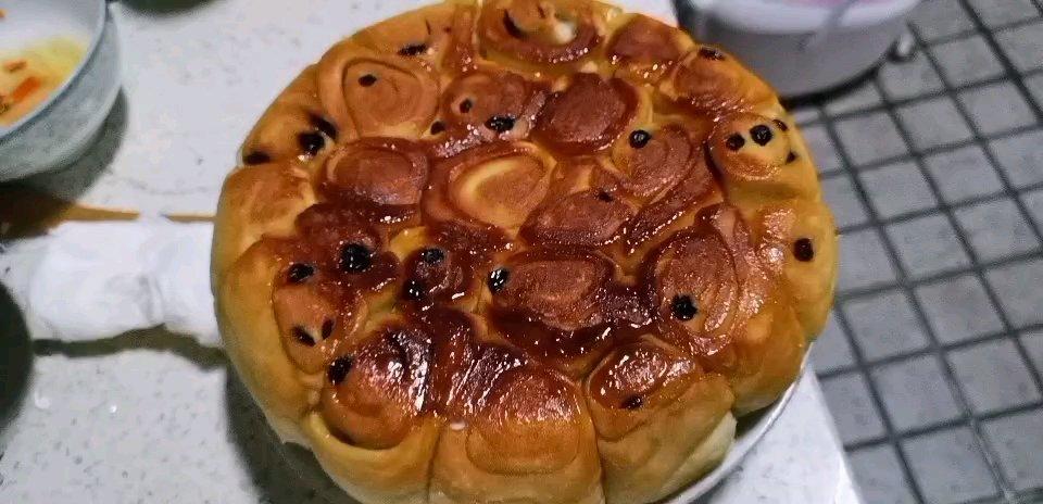 蜂蜜小面包、用电饭锅蒸出来的美食