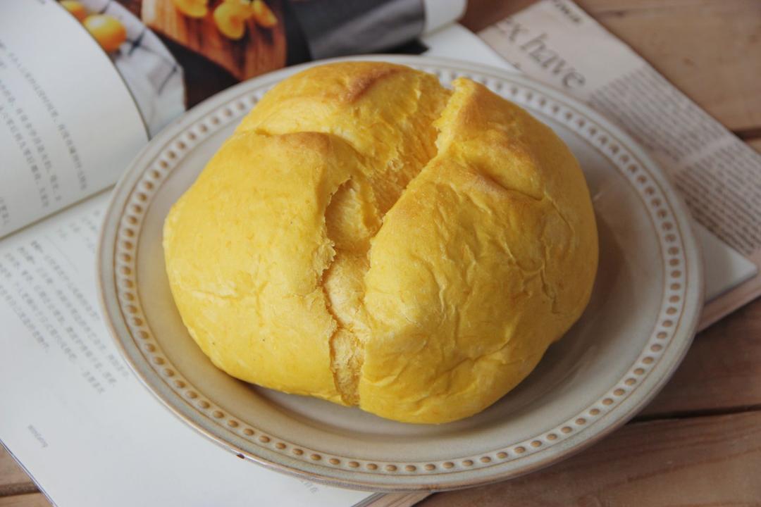 南瓜麻薯肉松面包