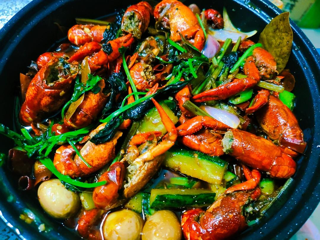 香辣小龙虾