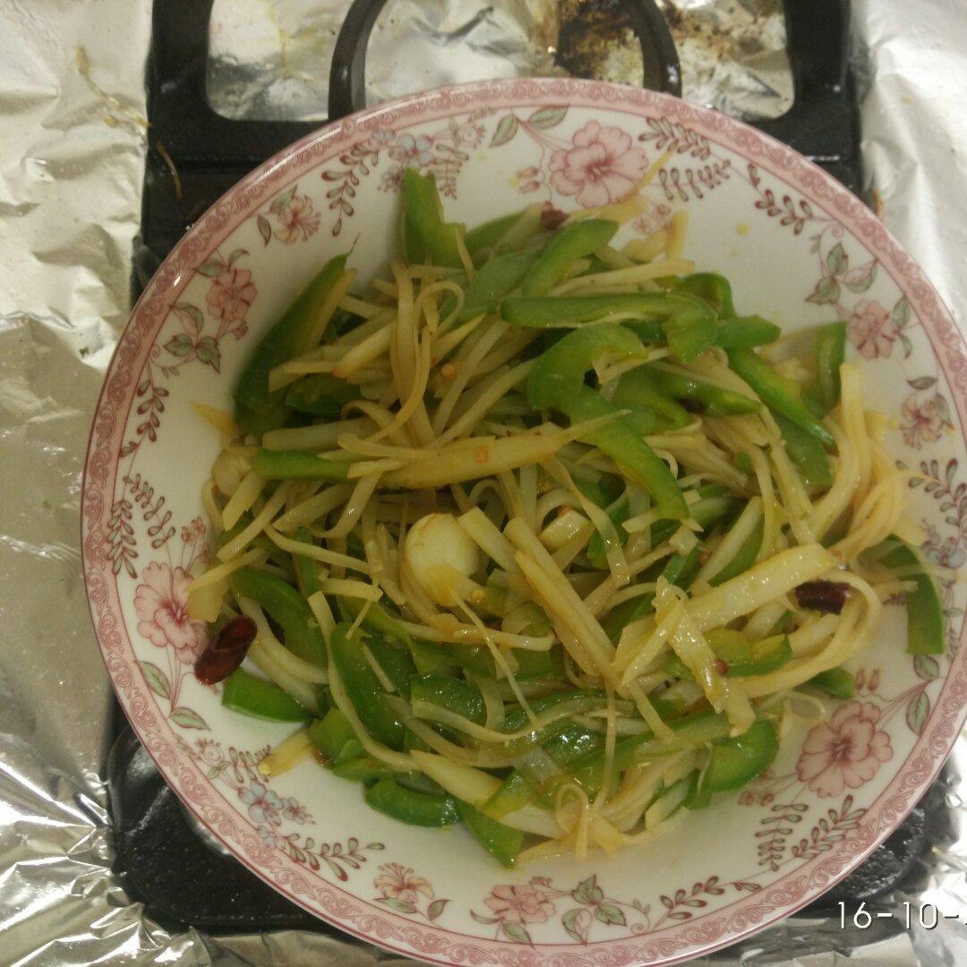 青椒土豆丝