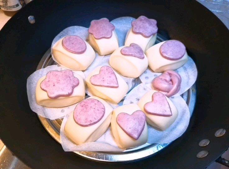 细腻光滑一次发酵牛奶馒头