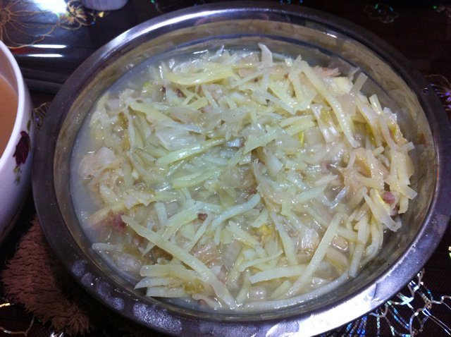 酸菜土豆丝