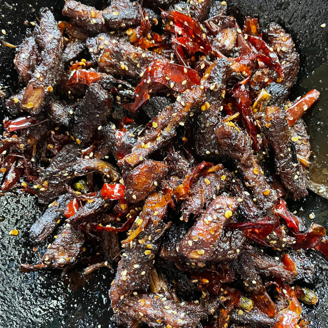 麻辣牛肉干