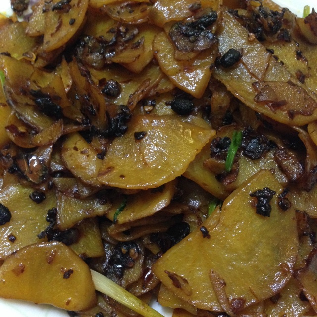 回锅土豆片（老干妈版）