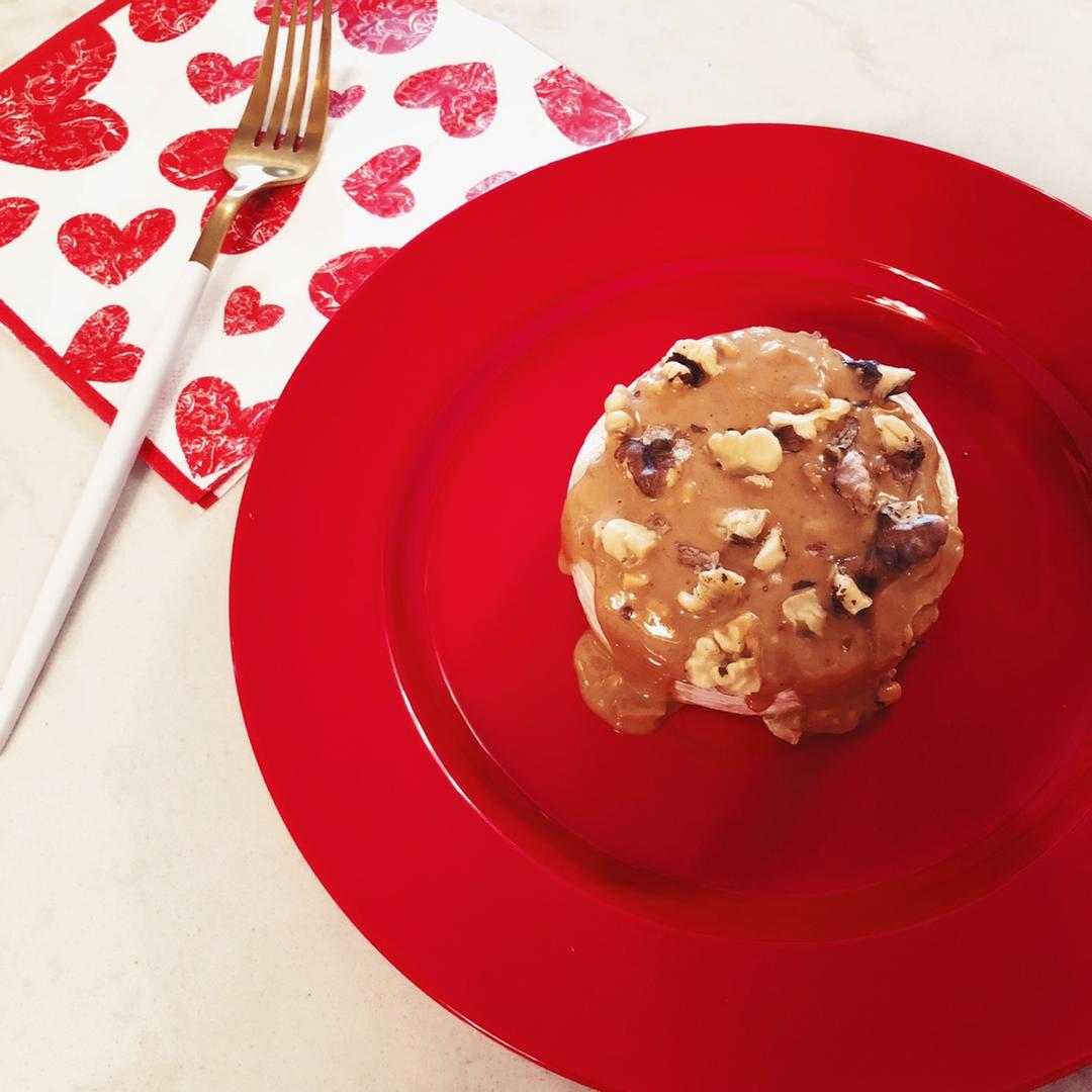 坚果烤brie布里奶酪（芝士）低碳生酮