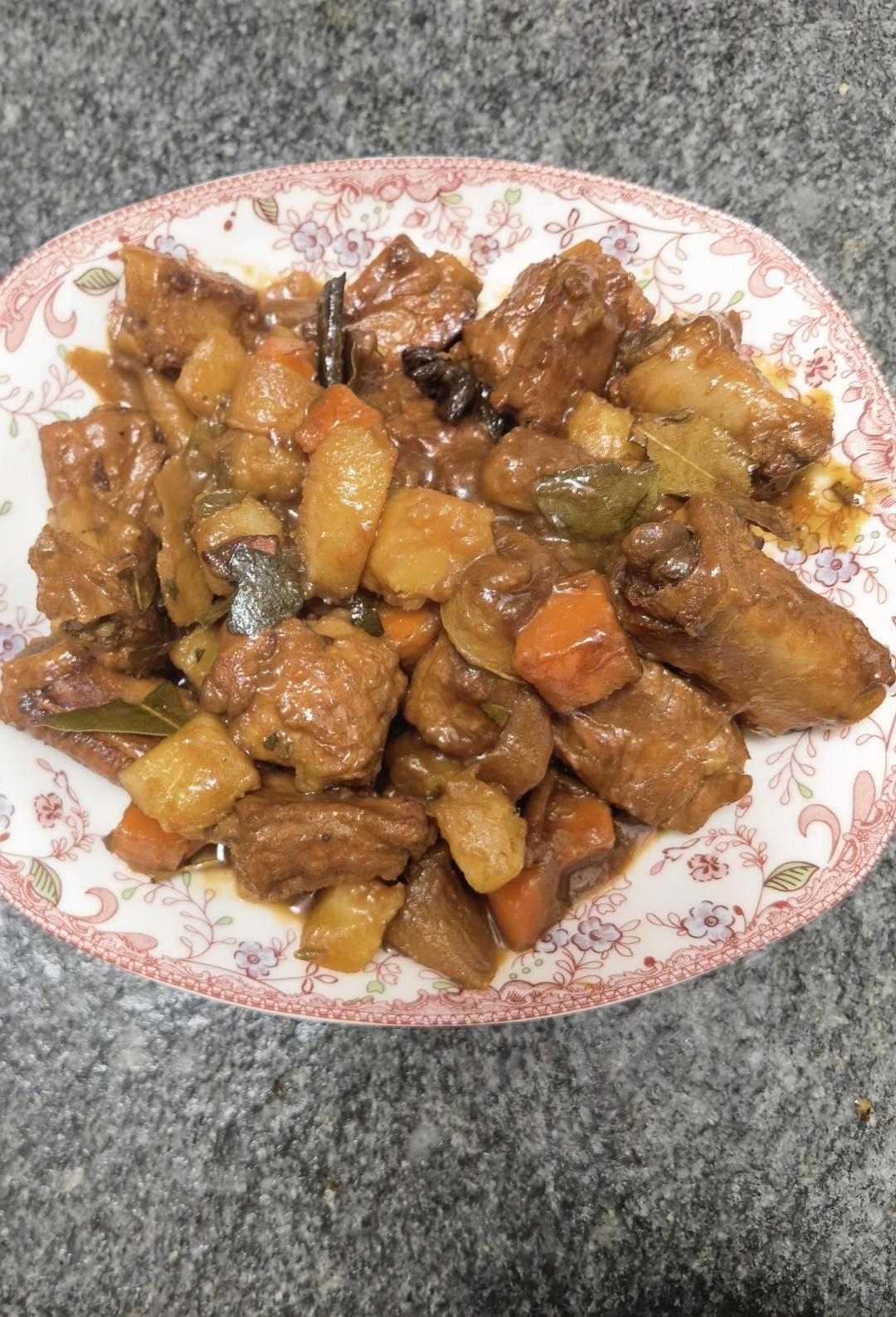 🔥巨好吃的红烧排骨炖土豆❗️懒人版轻松做拿手菜