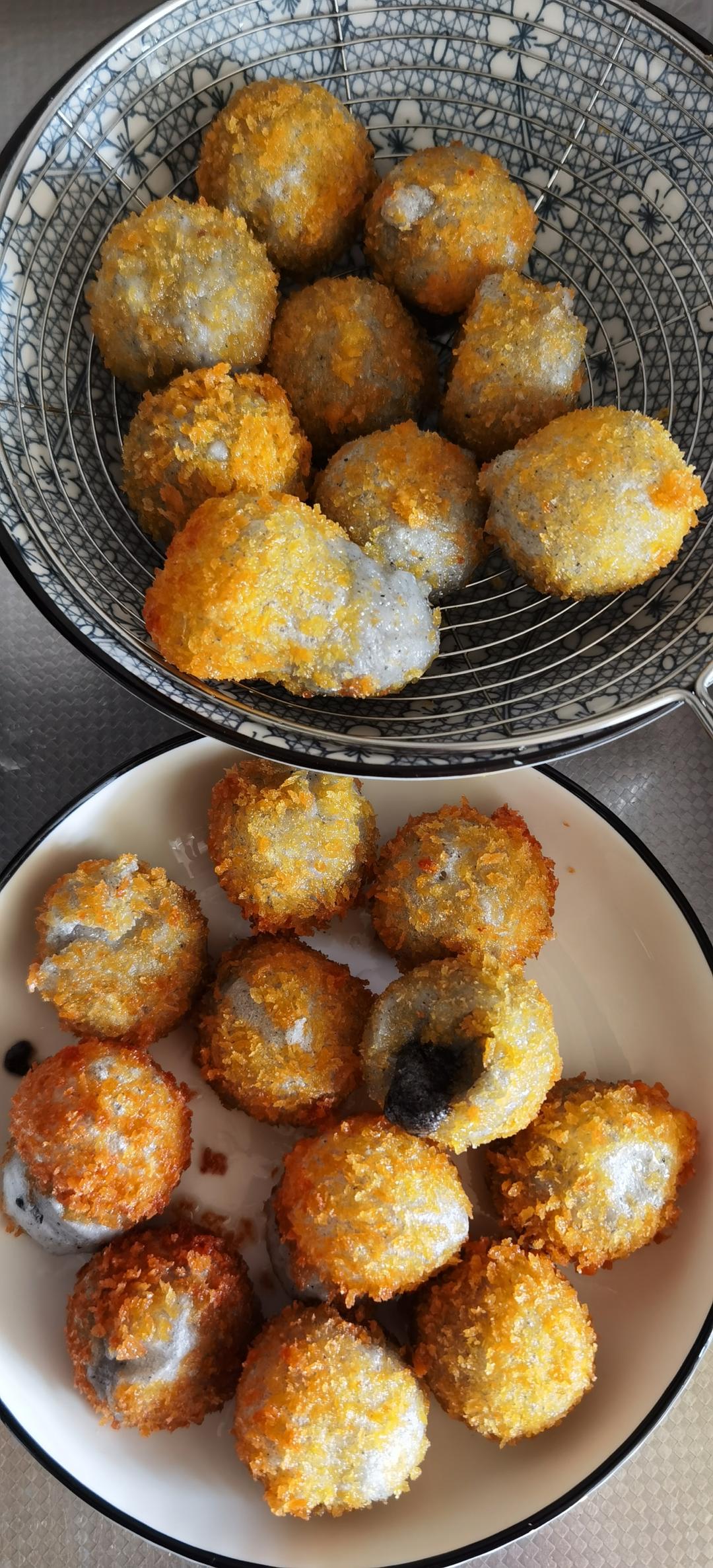 炸汤圆 超简单版（不用扎孔）