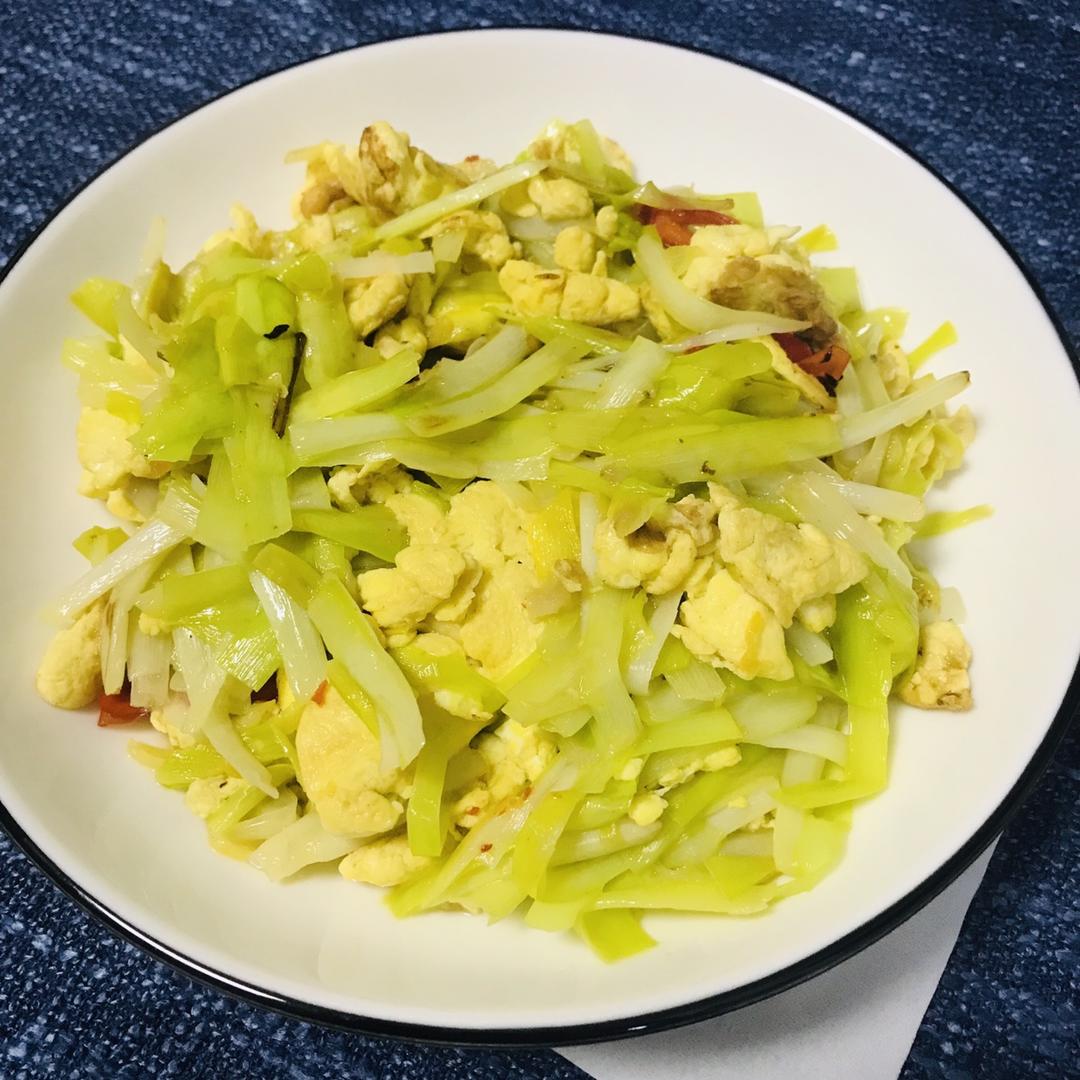 韭黄炒鸡蛋