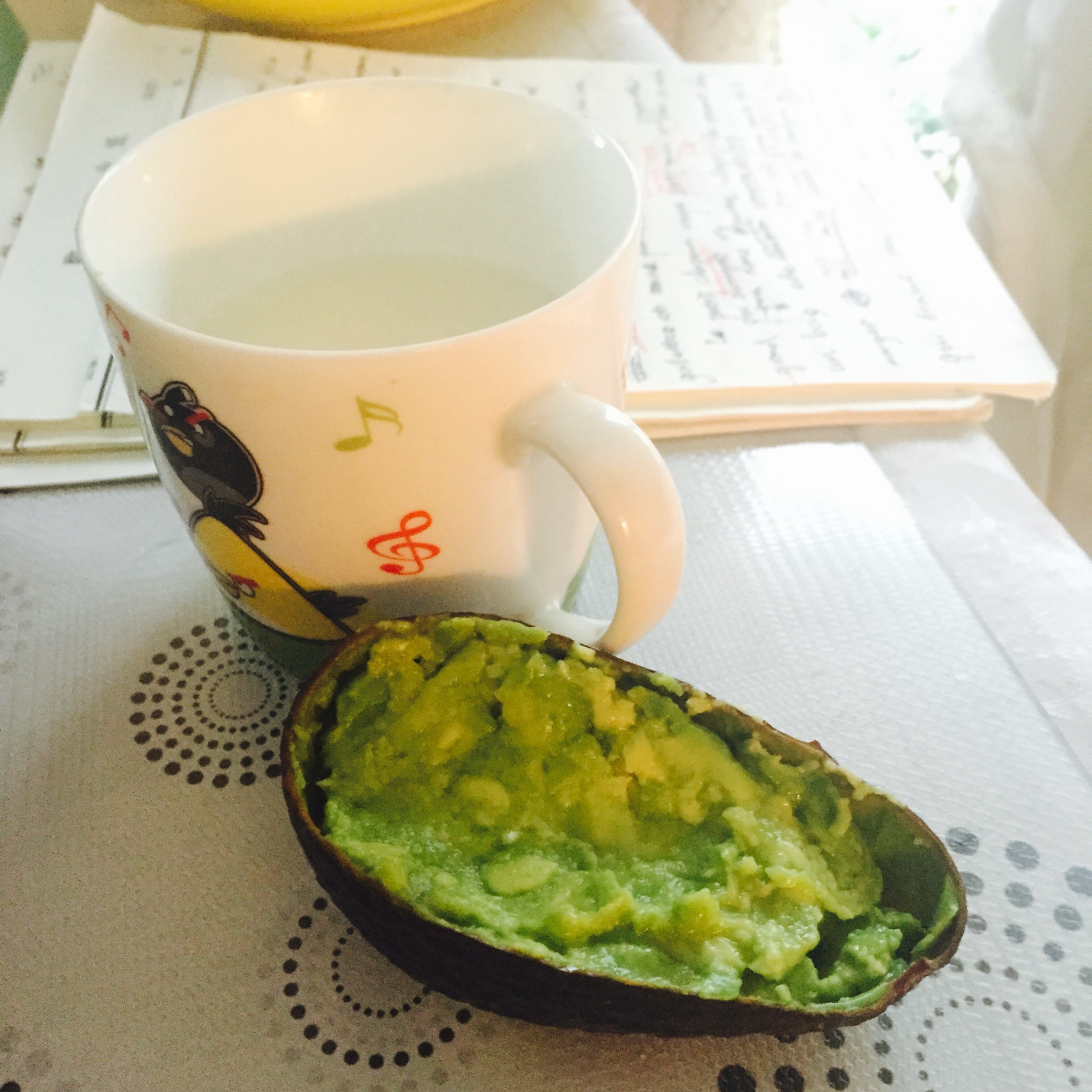 白糖拌牛油果（牛油果冰淇淋）