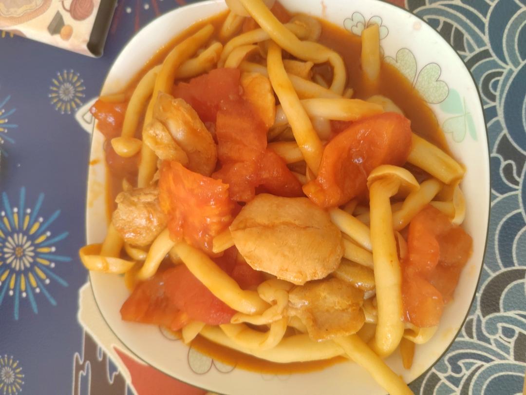 茄汁海鲜菇