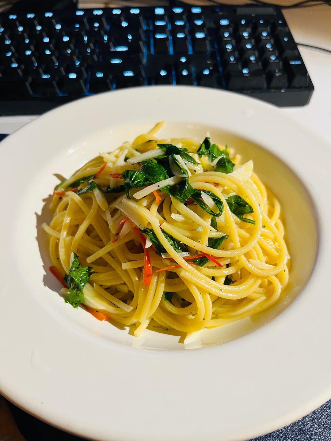 大蒜橄榄油意面 Spaghetti aglio e olio