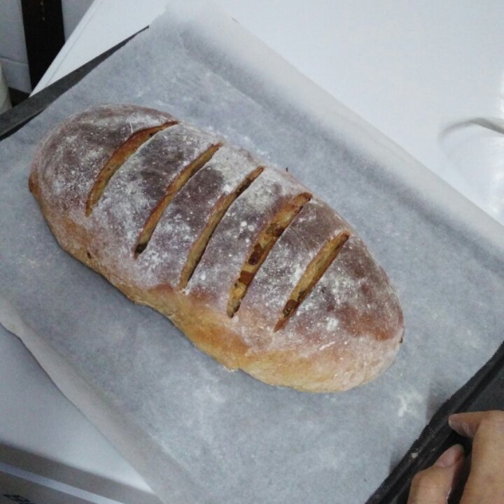 黑麦核桃红糖面包
