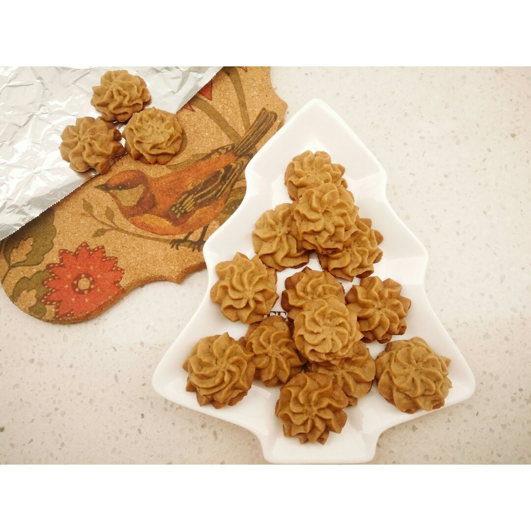 咖啡海盐奶油曲奇—消耗淡奶油