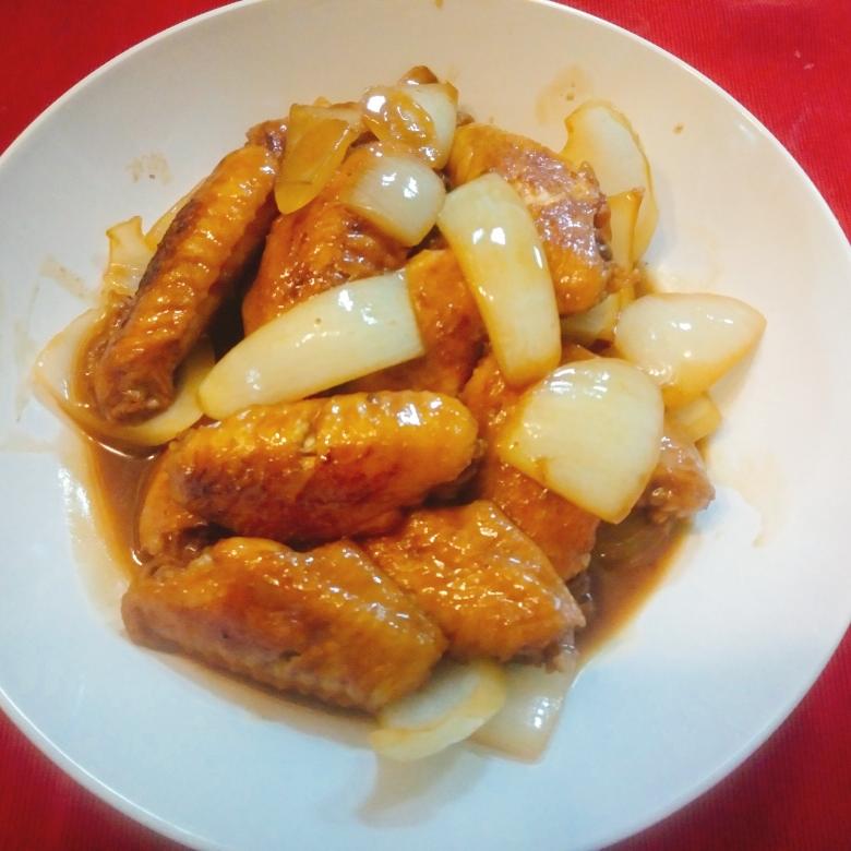 洋葱鸡翅的做法