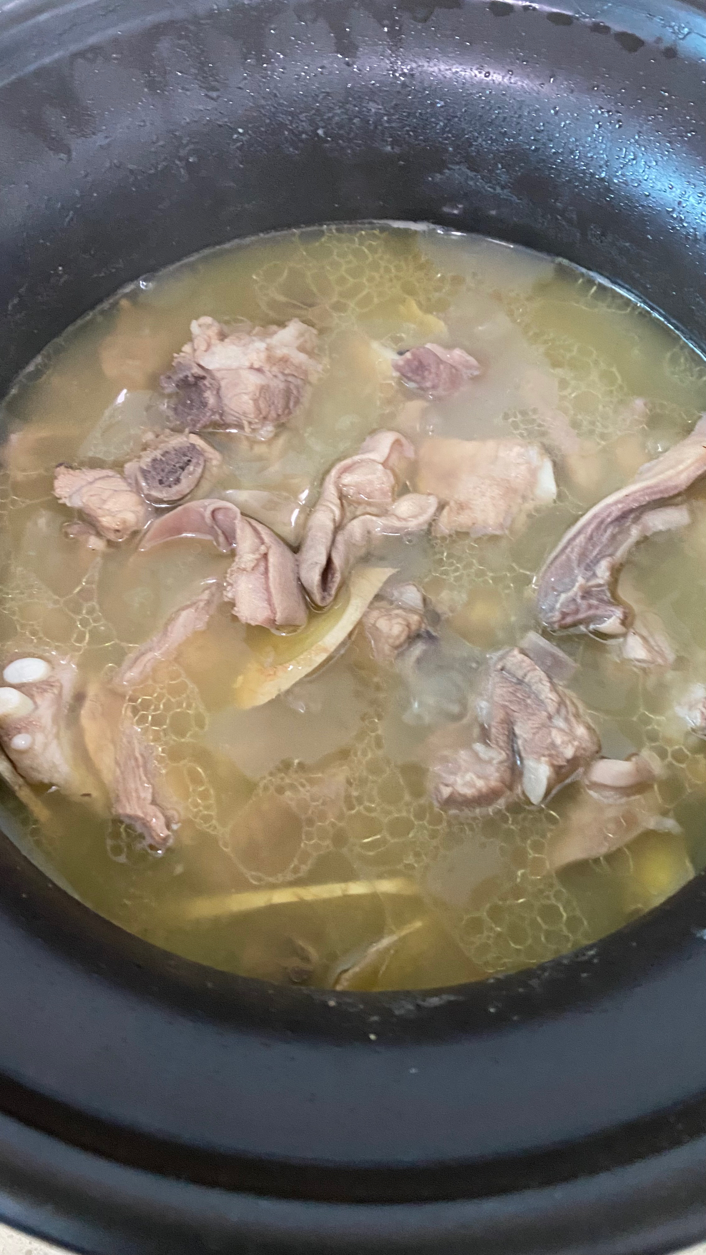 绿豆猪肚排骨汤的做法 步骤14