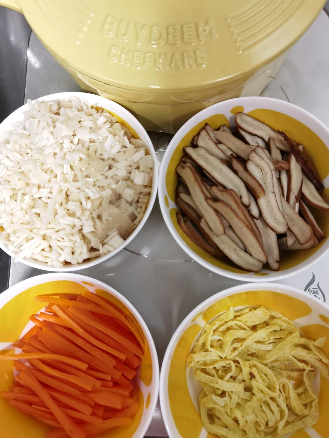 花蛤丝瓜汤【8月北鼎珐琅铸铁锅食谱】