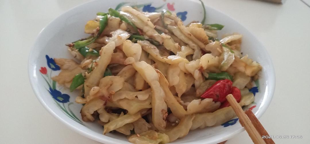清炒苦瓜