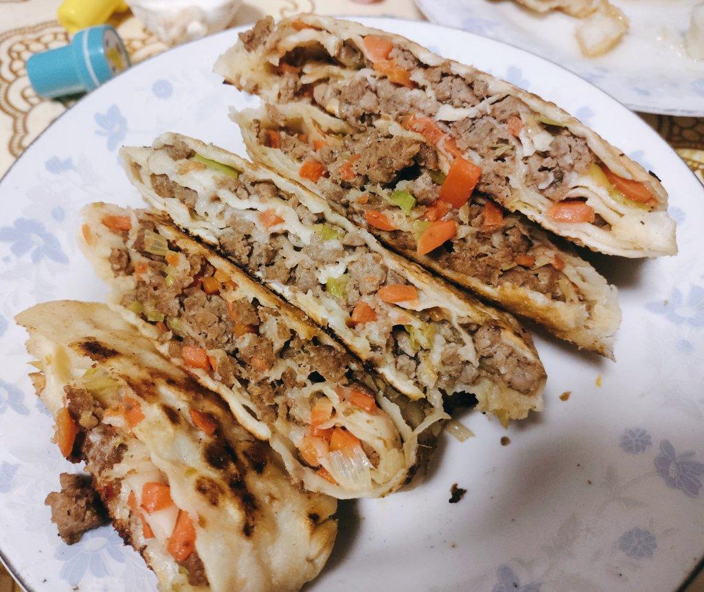 牛肉千层饼