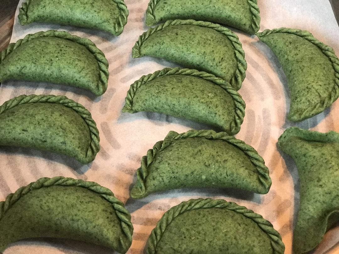 艾草青饺