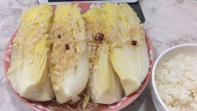 蒜蓉粉丝蒸娃娃菜