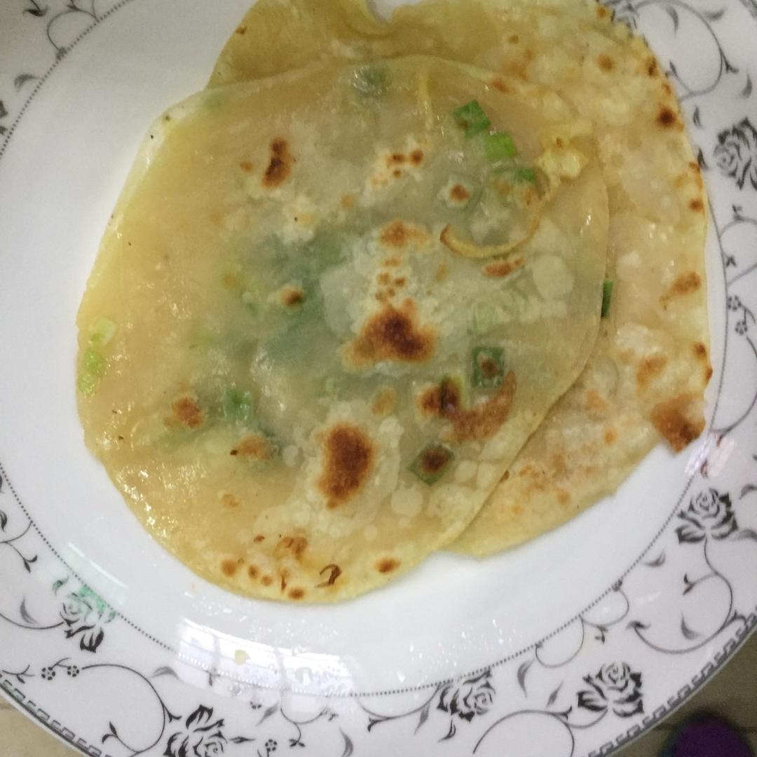 饺子皮葱油饼  宝宝健康食谱