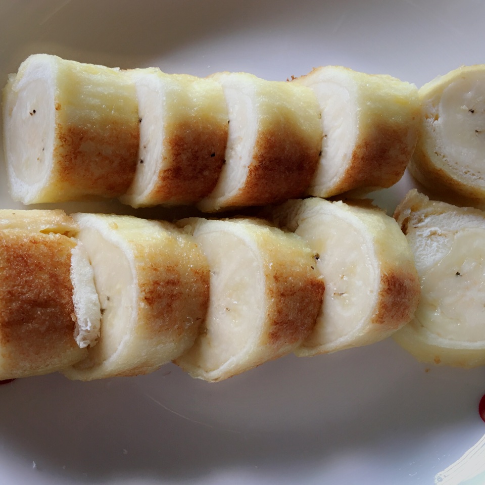 香蕉吐司卷