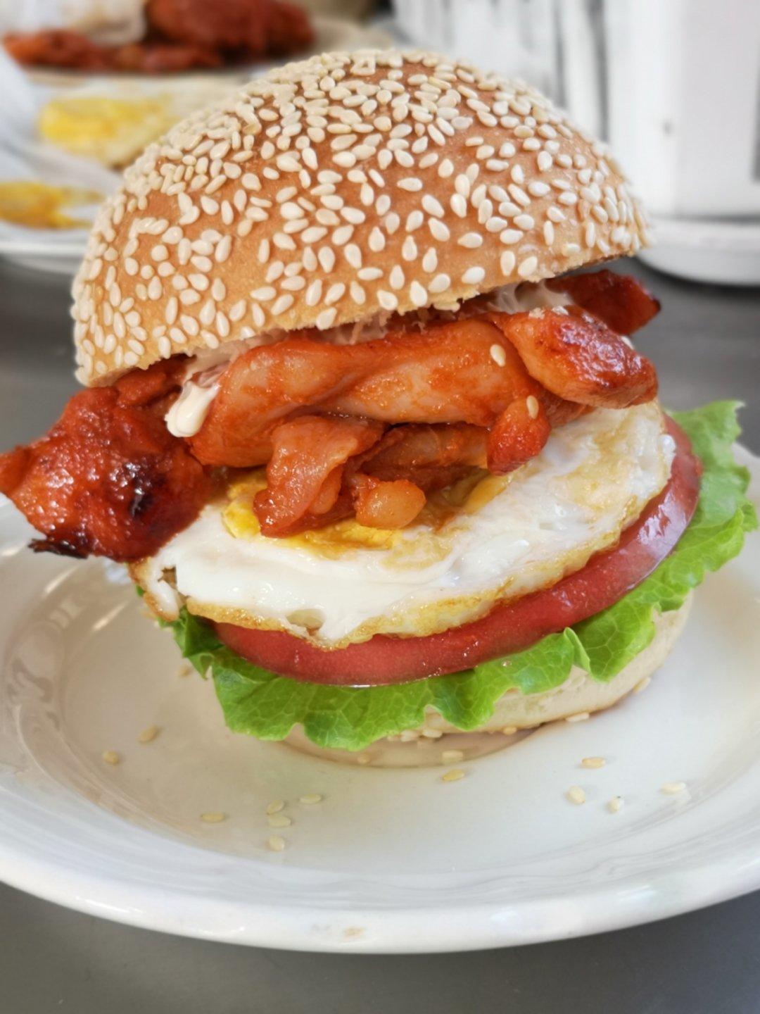 汉堡（基础汉堡胚做法）