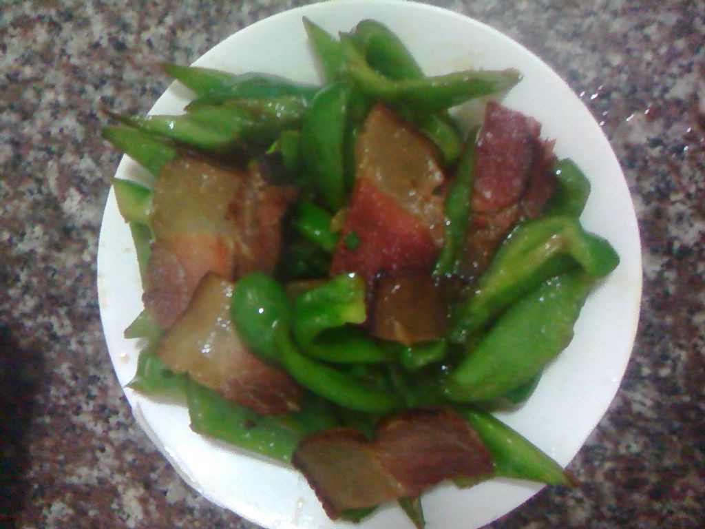 青椒炒腊肉