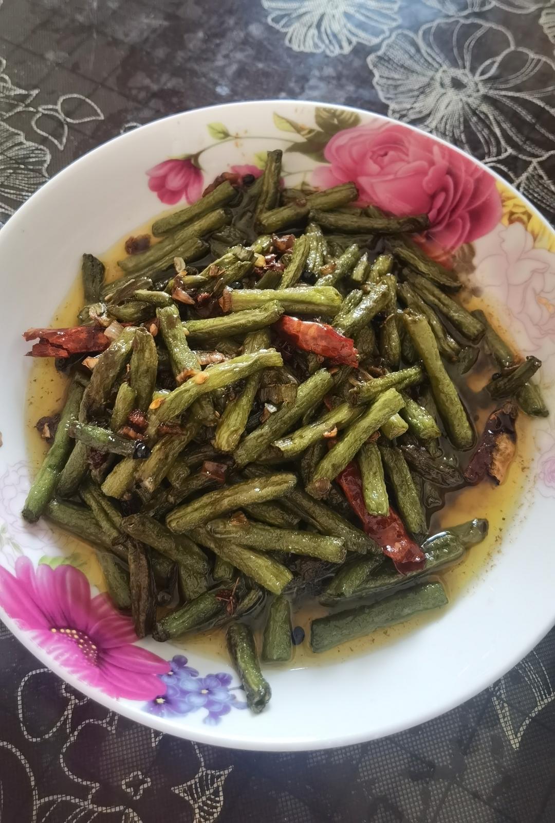 超好吃的干煸豆角