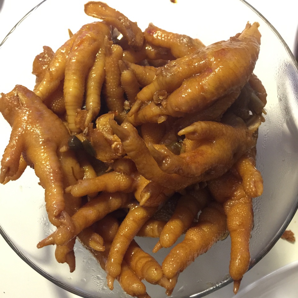 nicole梁小蚊做的卤水鸡脚