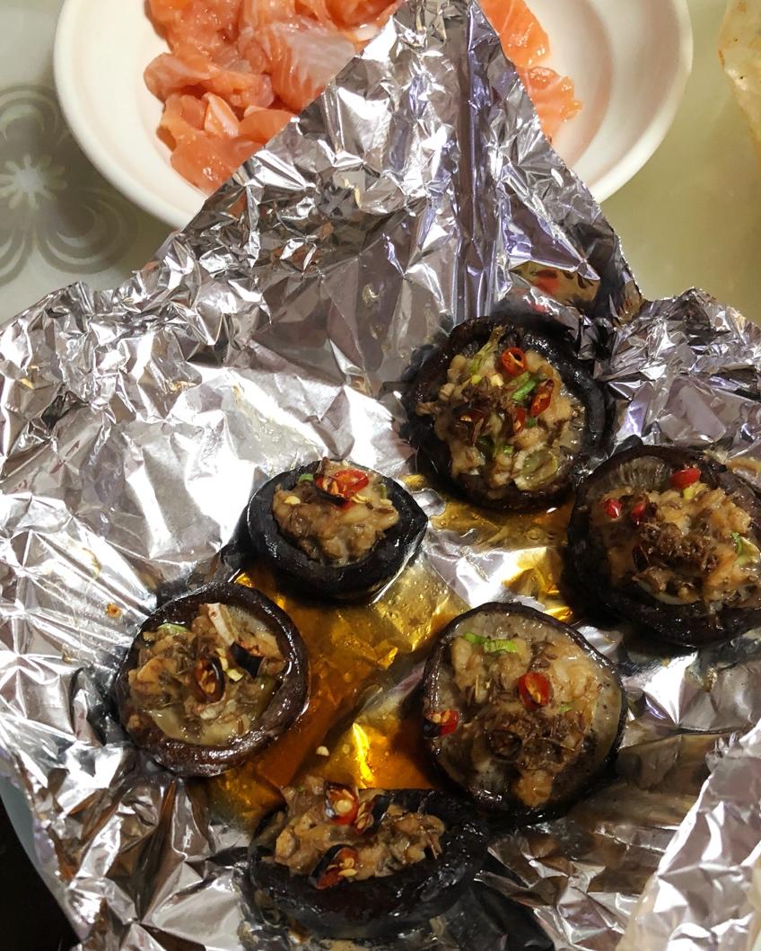 香菇酿肉（烤箱版）