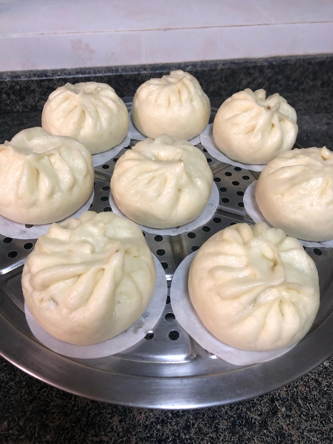 蒸烤箱做的波兰种包子超级软，放凉了也不硬！