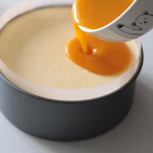 日本人气烘培博主的六寸芒果芝士蛋糕（无需烤箱和鸡蛋）的做法 步骤27