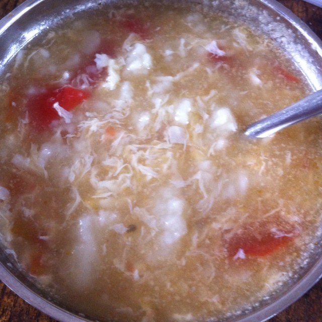 西红柿鸡蛋疙瘩汤