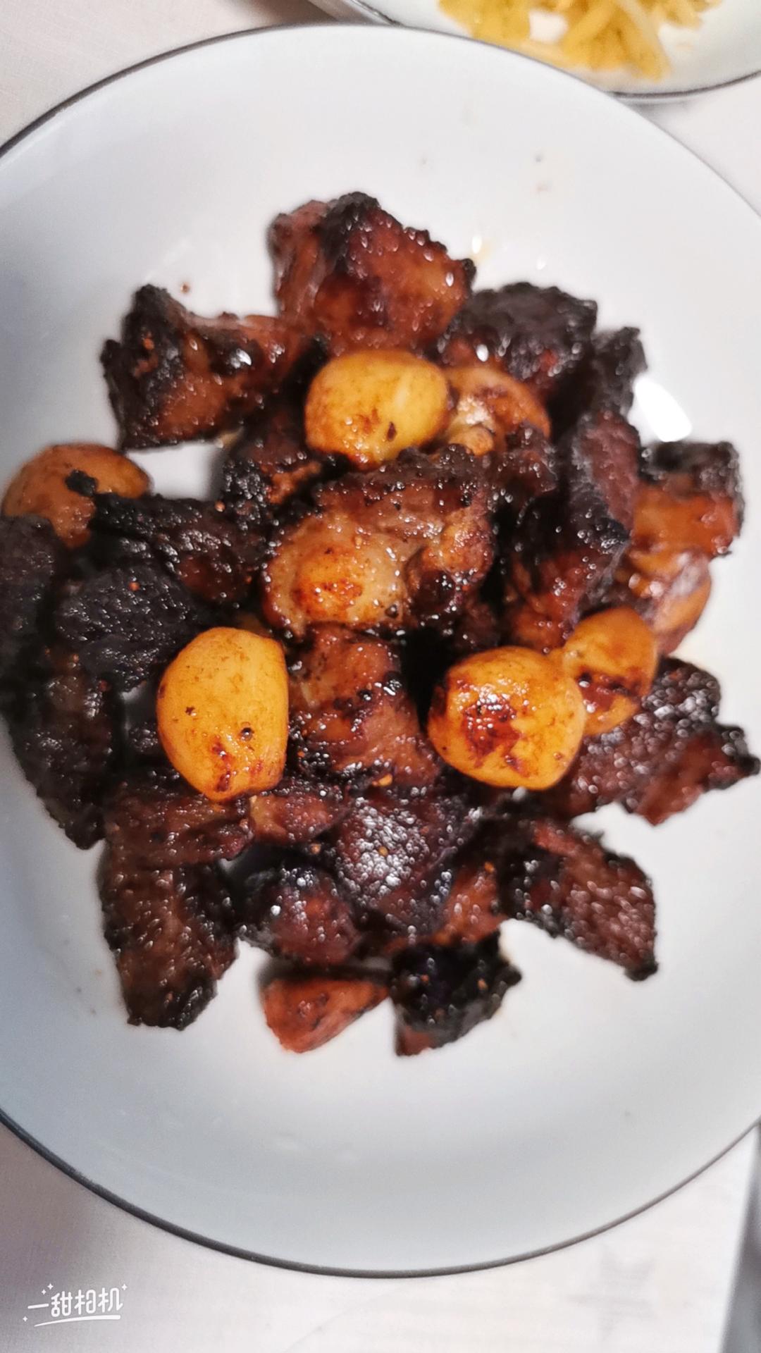 黑蒜子牛肉粒-津门秘方-家庭制作详细版