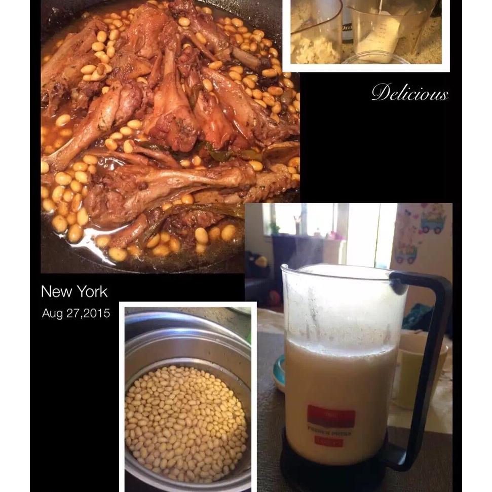 一鸭两吃之黄豆笋干焖鸭