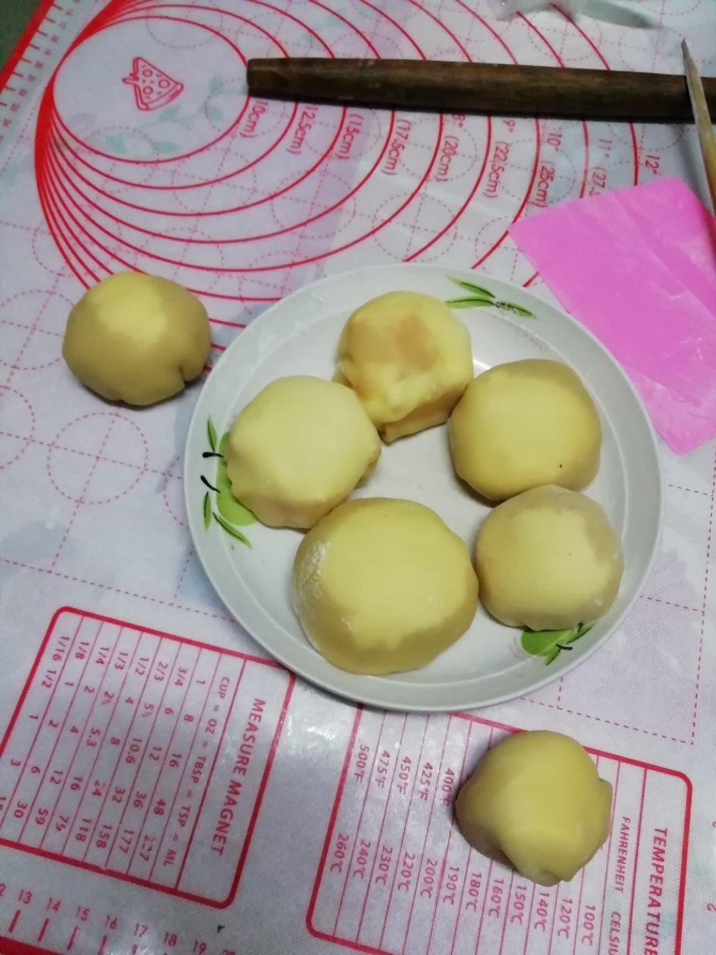 雪媚娘（微波雪媚娘皮，超便捷又不失好吃）