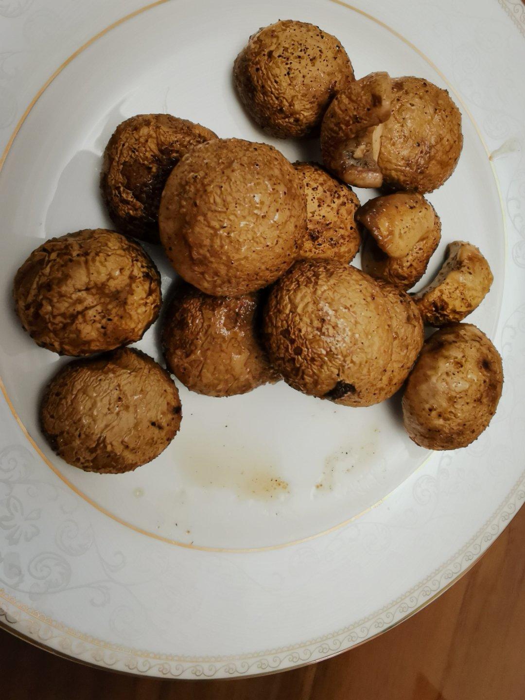 烤蘑菇