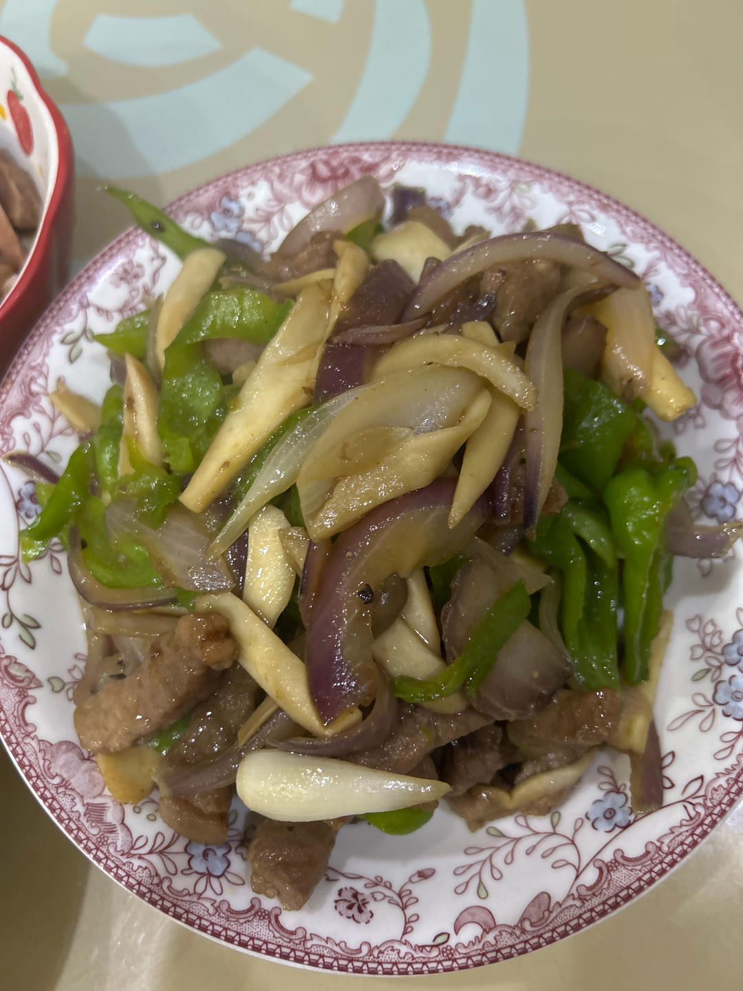 减脂牛肉洋葱杏鲍菇