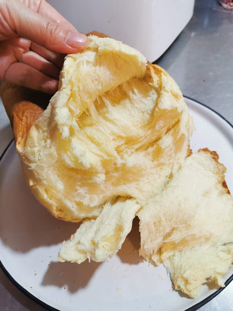 面包机做北海道吐司的做法