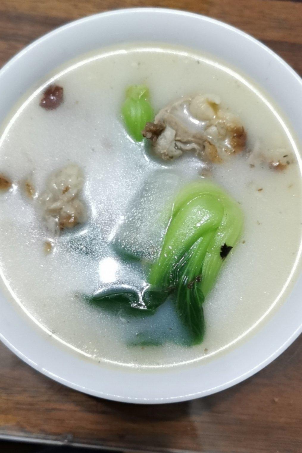 奶白鸭架汤（烤鸭）