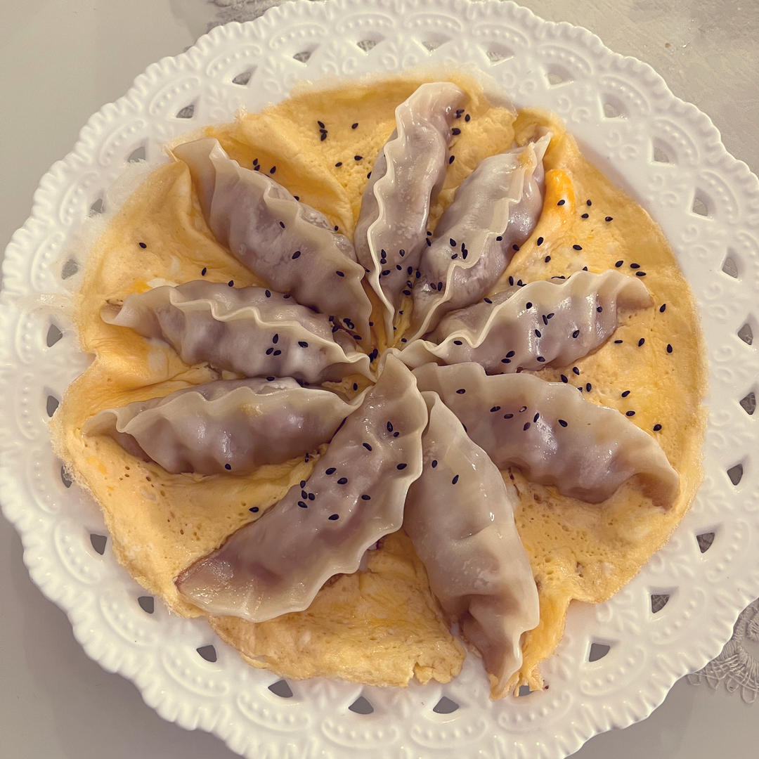 懒人快手抱蛋煎饺