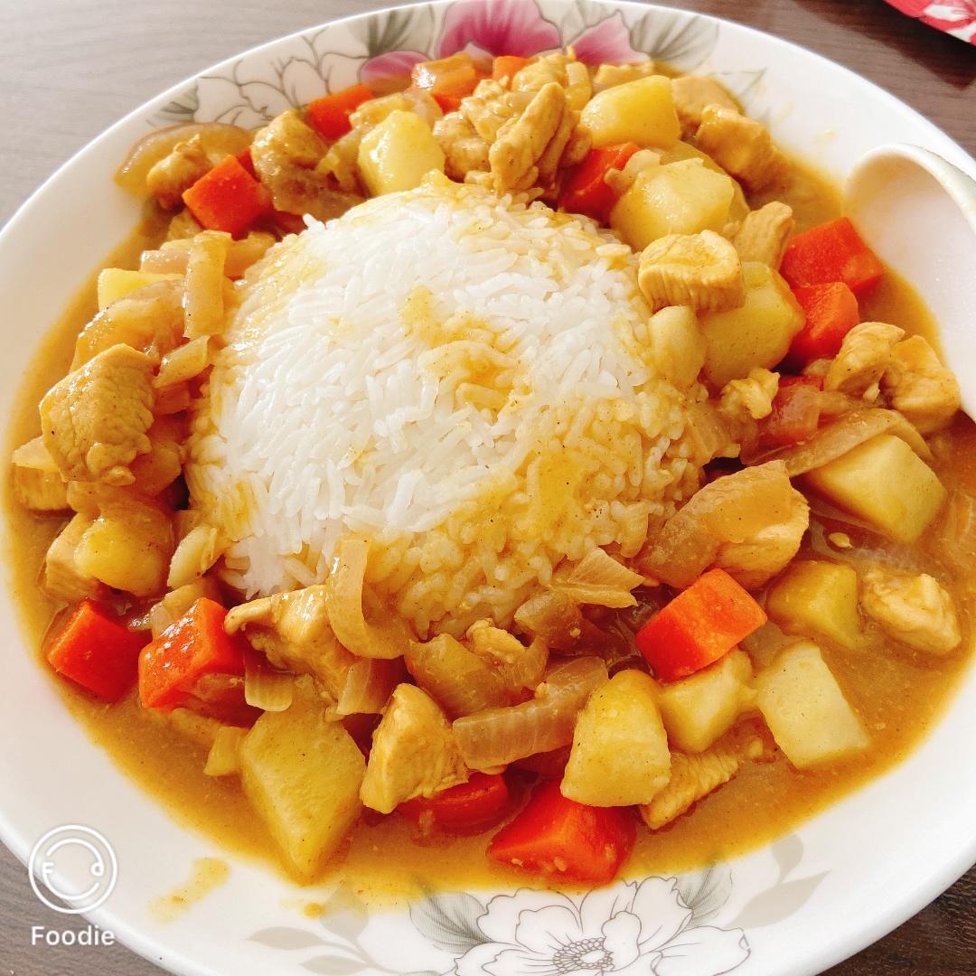 sylscc做的零失败日式咖喱鸡肉饭最正宗日本家庭做法简单又好吃