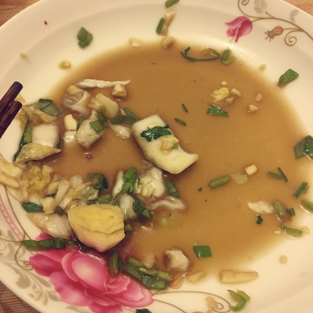 凉拌白菜心