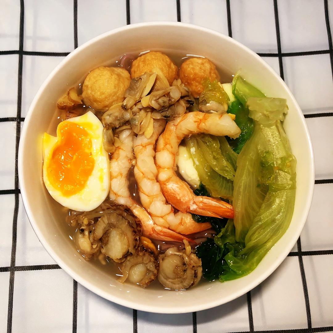 卡妈私房菜~青菜鸡蛋面（汤面）