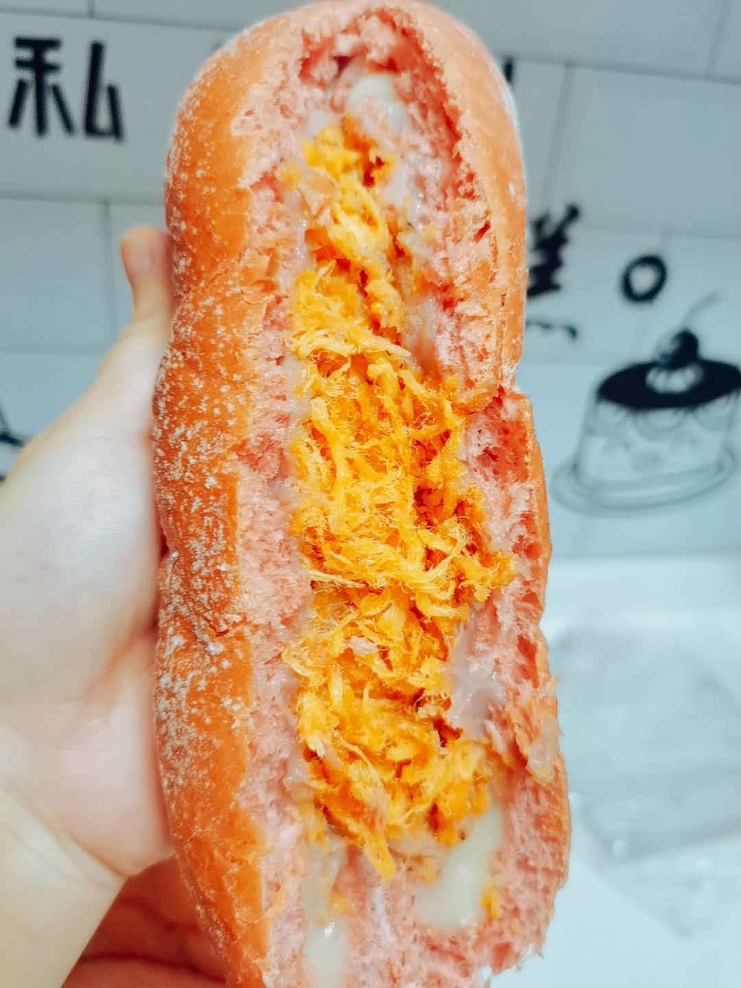 抹茶芋泥麻薯软欧包🍃夏日小清新